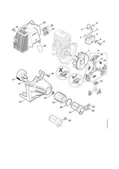 STIHL 41374001200 - Flywheel