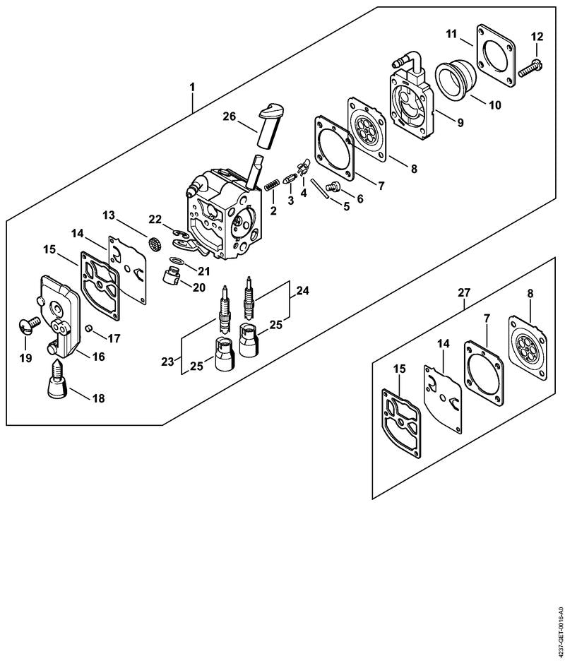 STIHL 42371206700 - High speed screw