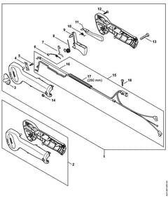 STIHL 42371821002 - Throttle trigger