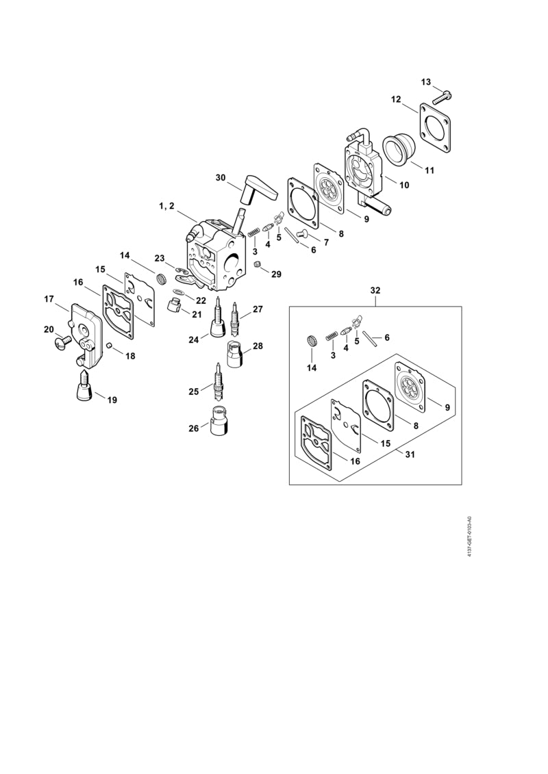 STIHL 41441212700 - Cap