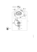 STIHL Pictogramme d'avertissement HS (OEM 0000-967-7268)