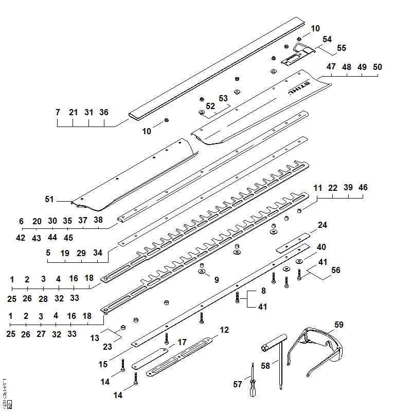 STIHL 42377106060 - Blade 750 mm / 30" R