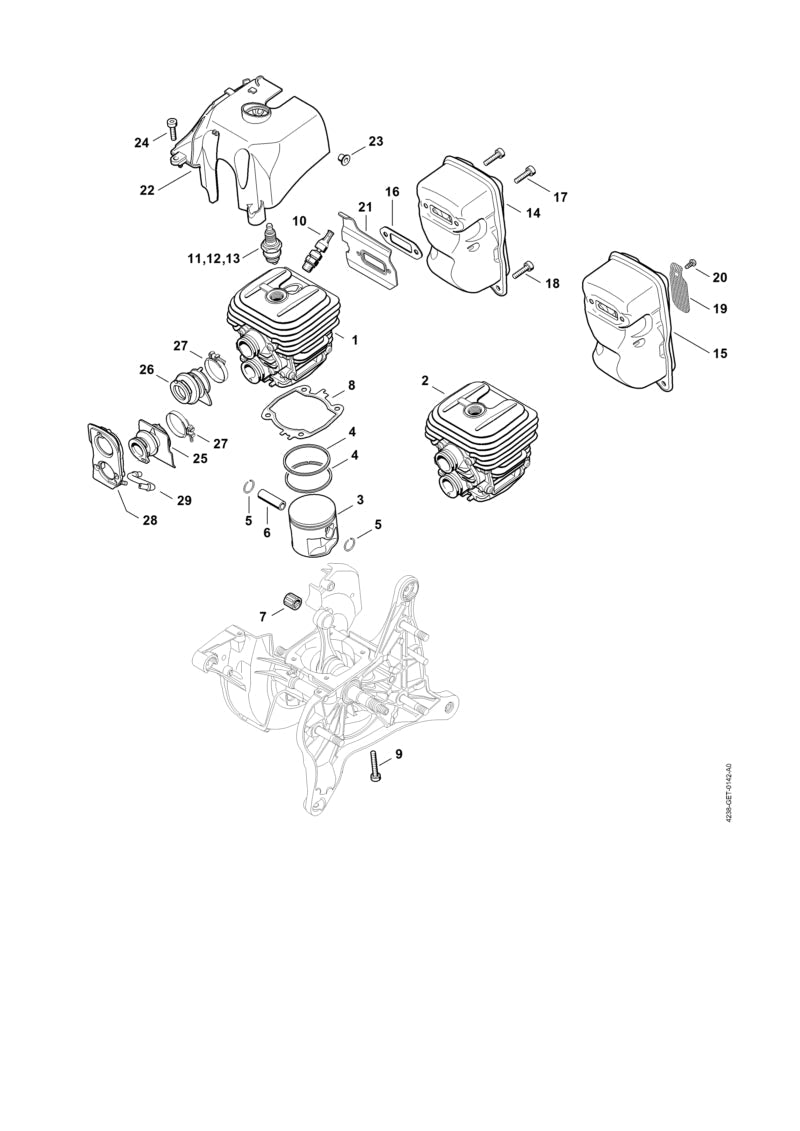 STIHL 42380209400 - Decompression valve