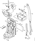 STIHL Pictogramme d'avertissement SR (OEM 0000-967-7230)