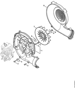 STIHL 42031822107 - Support
