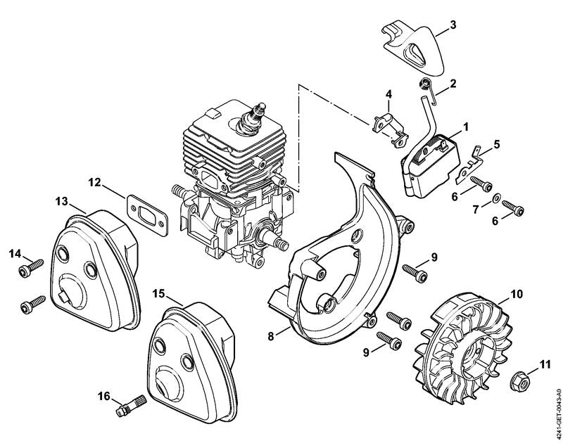 STIHL 42411400604 - Muffler