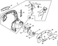 STIHL Monture de poignée extérieure (OEM 4241-791-0801)