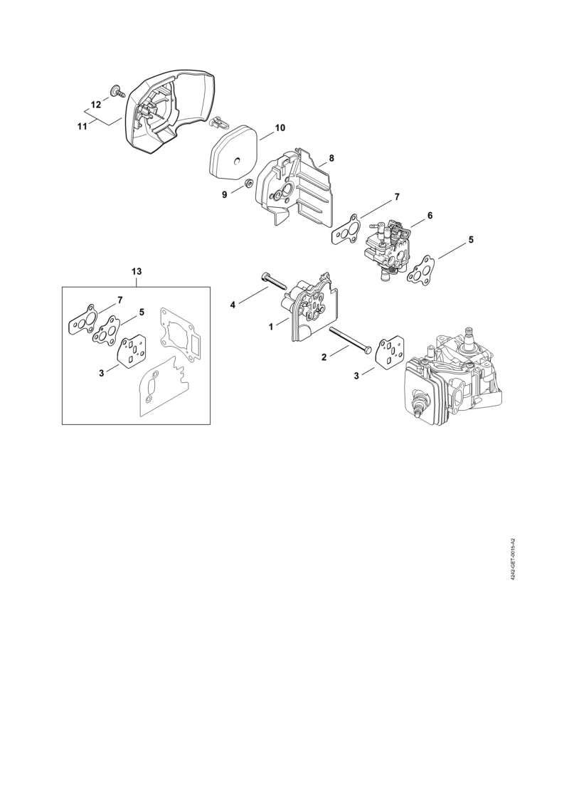 STIHL 42421290902 - Gasket