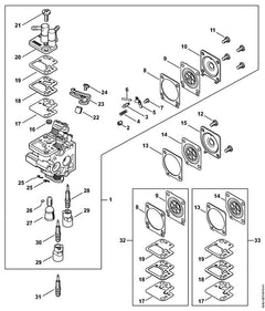 STIHL 42421226800 - Low speed screw