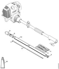 STIHL Tube complet Ø 25,4 mm HL-KM 0° (OEM 4243-710-7120)