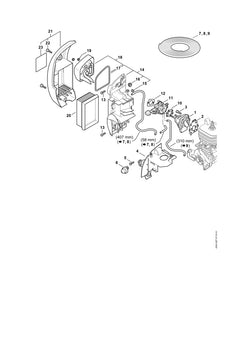 STIHL 42441202300 - Spacer flange