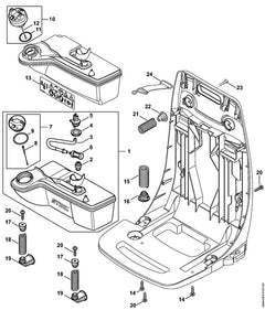 STIHL 42447904200 - Retaining strap