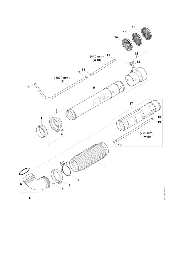 STIHL 42447006304 - Nozzle
