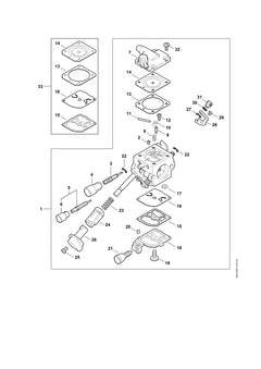 STIHL 41801214701 - Metering diaphragm