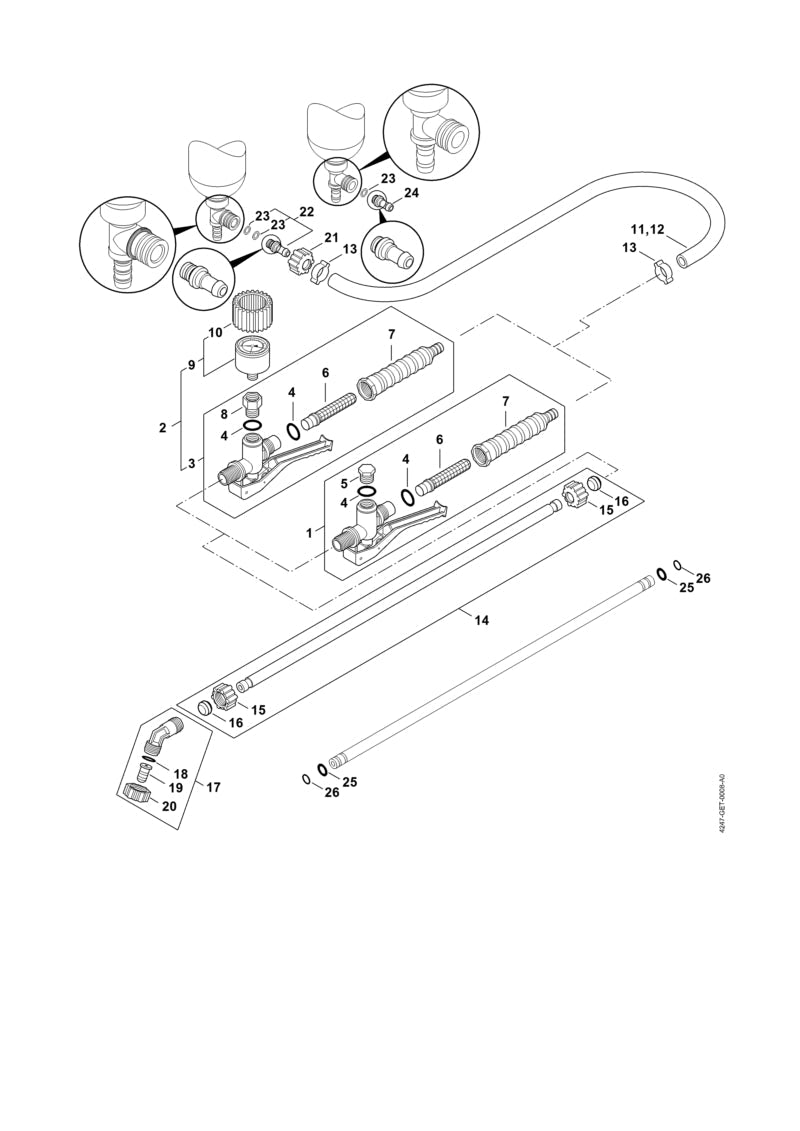 STIHL 42477016500 - Connector