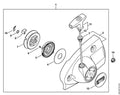 STIHL Couvercle de lanceur avec lanceur (OEM 4250-190-0301)