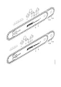 STIHL Jeu de pièces de maillon guidage de sécurité 3/8''G (OEM 3210-662-1150)