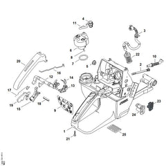 STIHL 42521820900 - Switch shaft