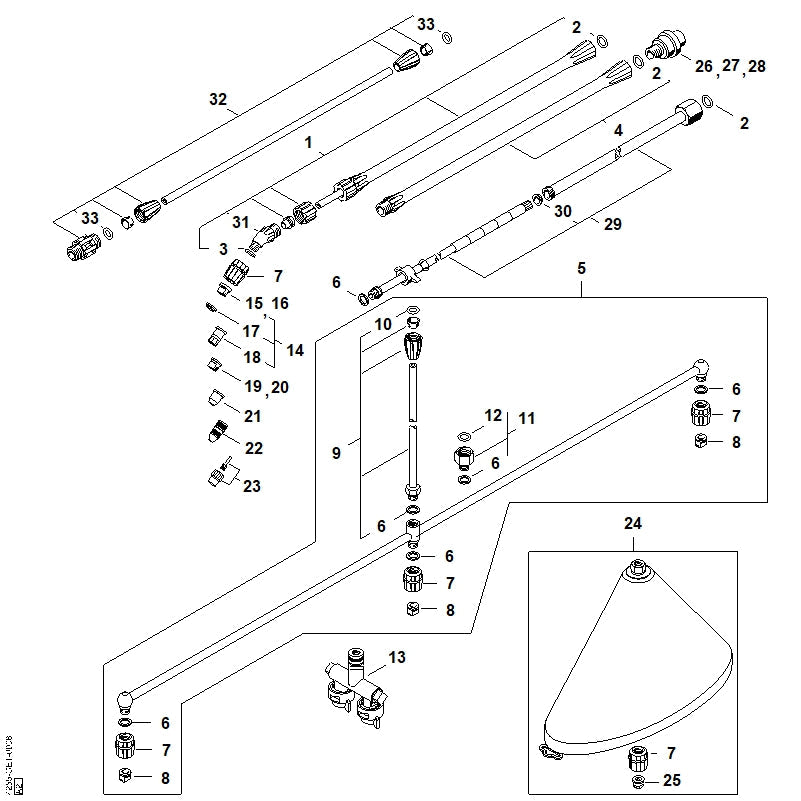 STIHL 42555090500 - Gasket