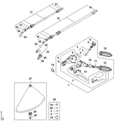 STIHL 00000071602 - Set of gaskets