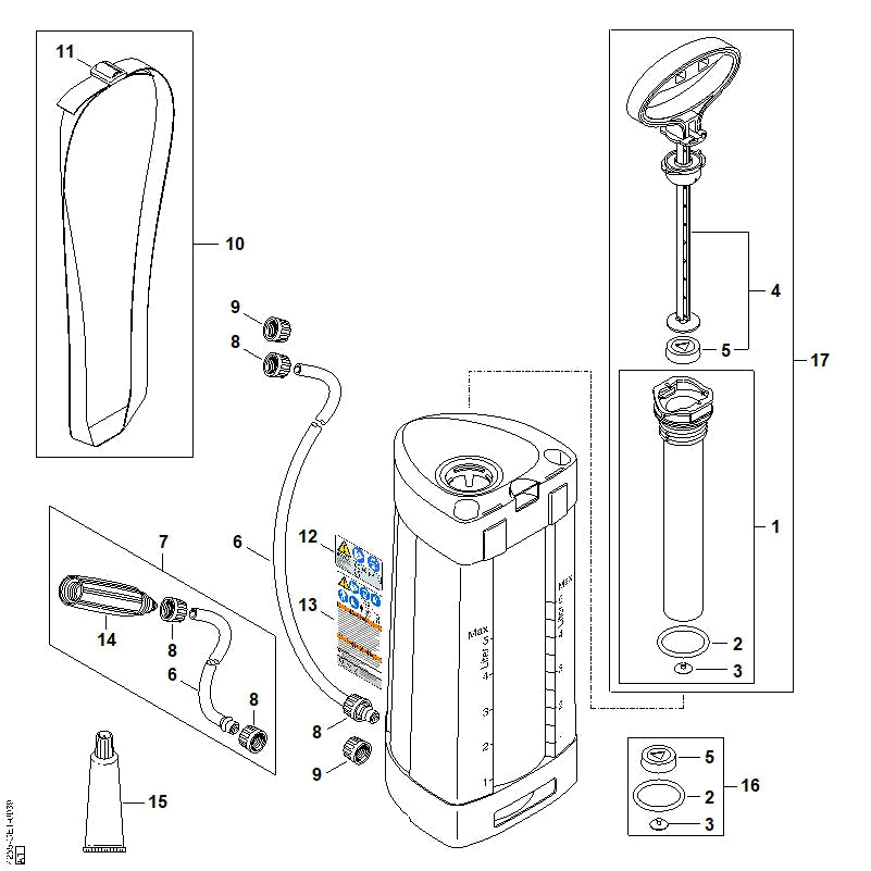 STIHL 42555021902 - Handle