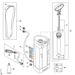 STIHL 42555021902 - Handle