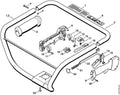 STIHL Poignée gauche (OEM 4313-791-0300)