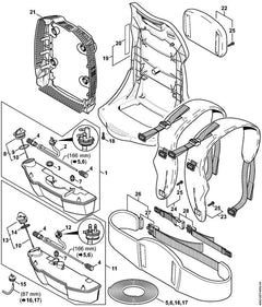 STIHL 42827608101 - Protective screen