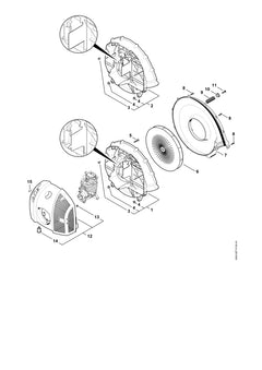 STIHL 42827003405 - Fanwheel