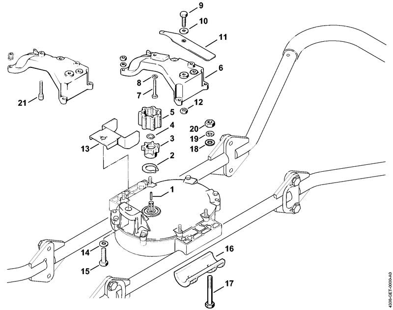 STIHL 43086407210 - Guard