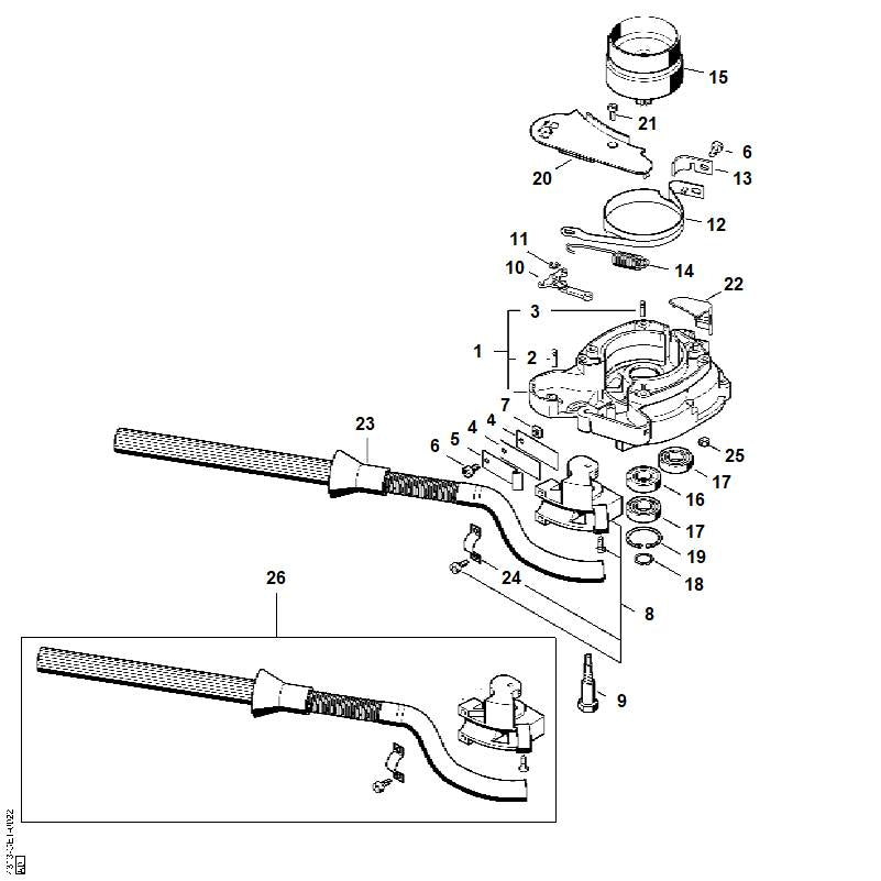 STIHL 43131604800 - Trip lever