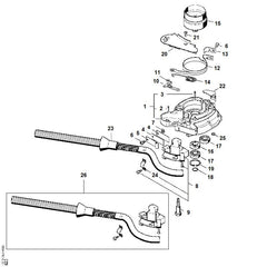 STIHL 43131604800 - Trip lever