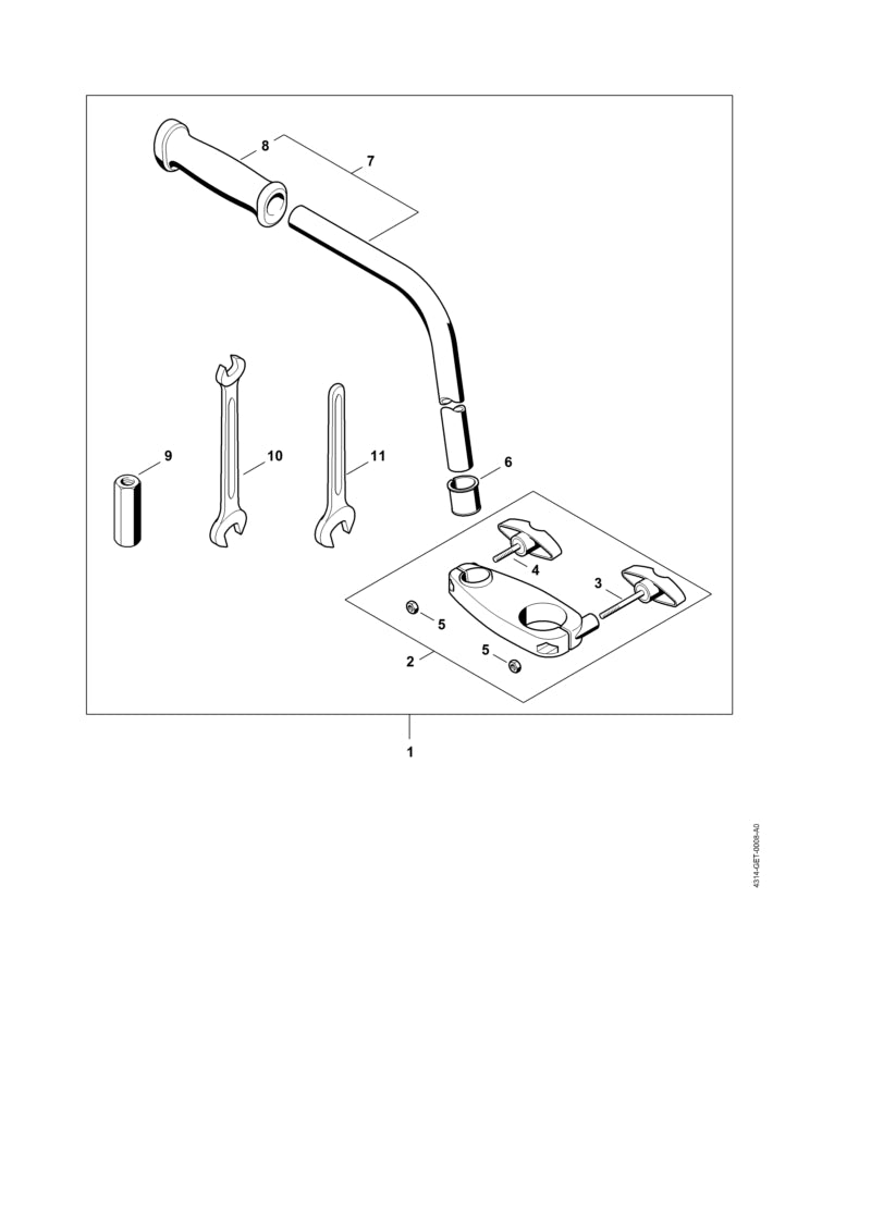 STIHL 43146803700 - Flange