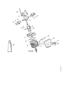 STIHL 43140071050 - Set of gaskets