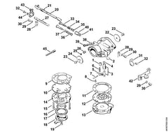 STIHL 11061215000 - Inlet control lever