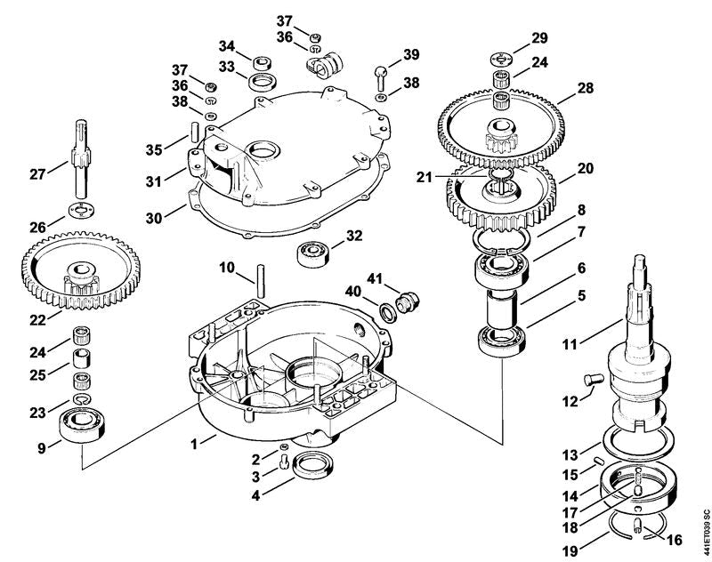 STIHL 00009970601 - Compression spring