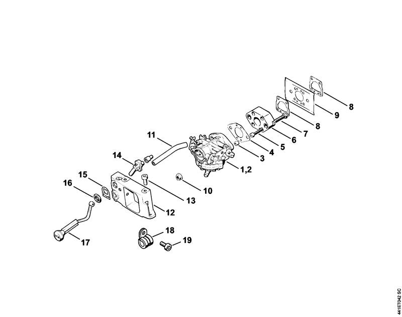 STIHL 11081291110 - Gasket