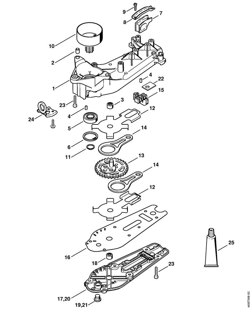 STIHL 42266426501 - Connecting rod
