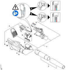 STIHL 45130073800 - Control lever kit