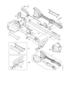 STIHL 45227405500 - Lock button