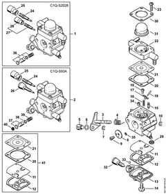 STIHL 11371209704 - Pump piston kit