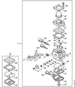 STIHL 42281202200 - Flange