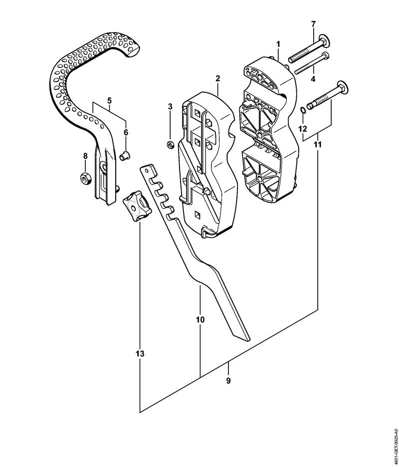 STIHL 46017913300 - Flange
