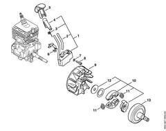 STIHL 46044001302 - Ignition module