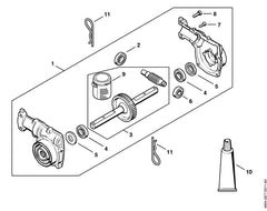 STIHL 46046400103 - Gear head