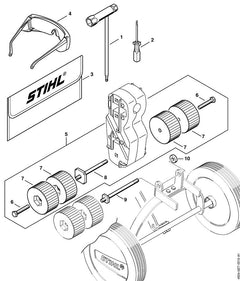 STIHL 46048903400 - Combination wrench