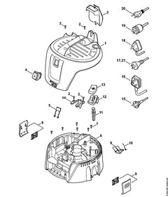 STIHL 47847002100 - Machine cover SE 62