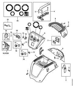 STIHL 47867917501 - Cover