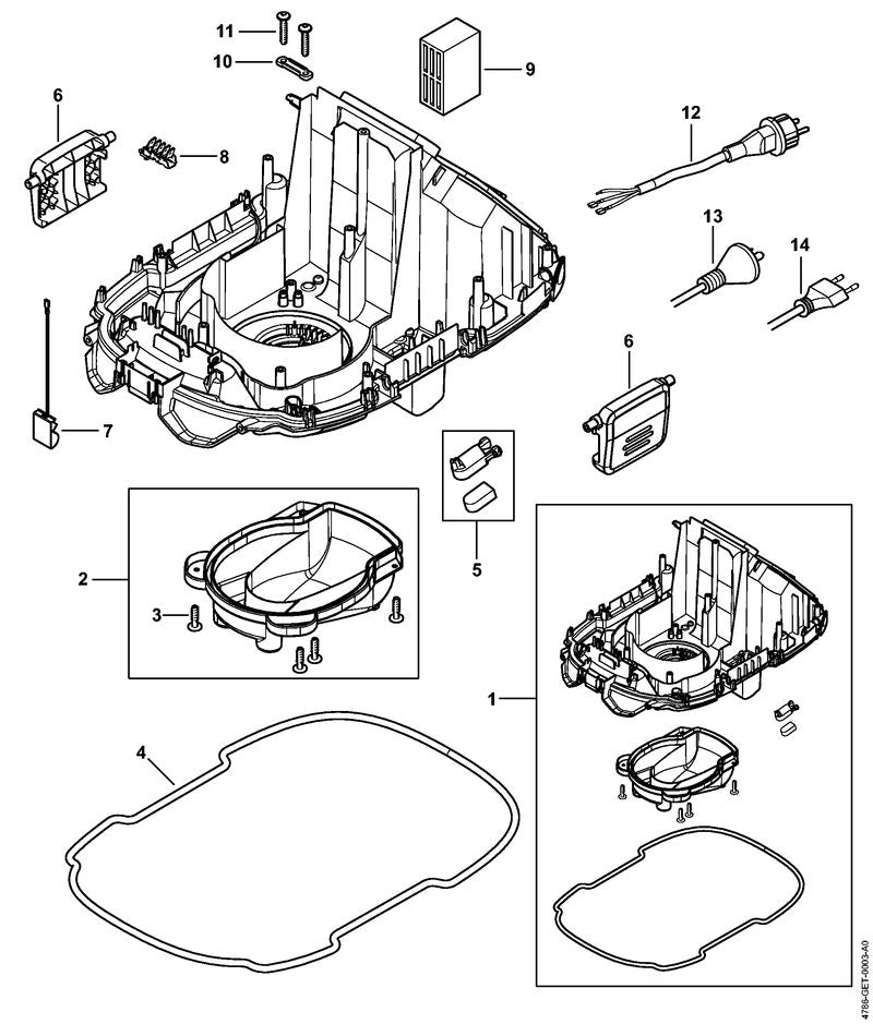 STIHL 47861400600 - Muffler