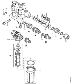 STIHL 47887608800 - Injector